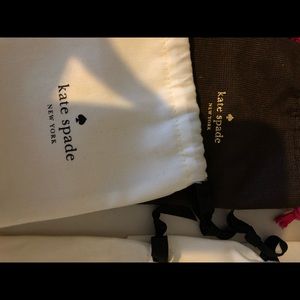 Kate Spade jewelry bags. $3.00 each.